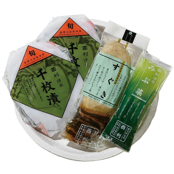 京たより〈千枚漬・すぐき・みぶ菜〉 NK-30 | 京つけもの 西 利