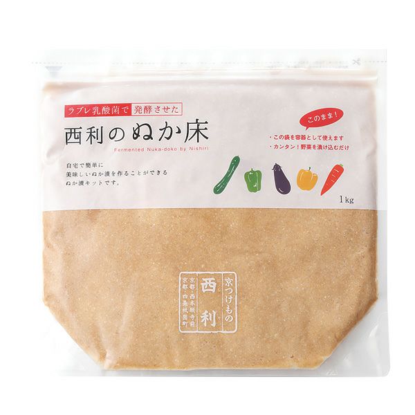 西利の発酵ぬか床 1kg | 京つけもの 西 利