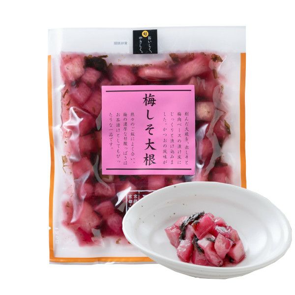 れんこん味噌☆300g 梅シロップ700 梅甘露煮３５０g スルメキムチ250g 京都限定〕梅しそ大根 100g | 京つけもの 西 利